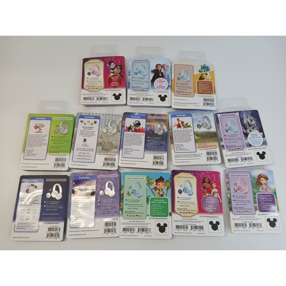 StoryPhones 13 PACK NEW Story Shields Disc Disney Headphones Storytelling SEALED - Picture 4 of 6